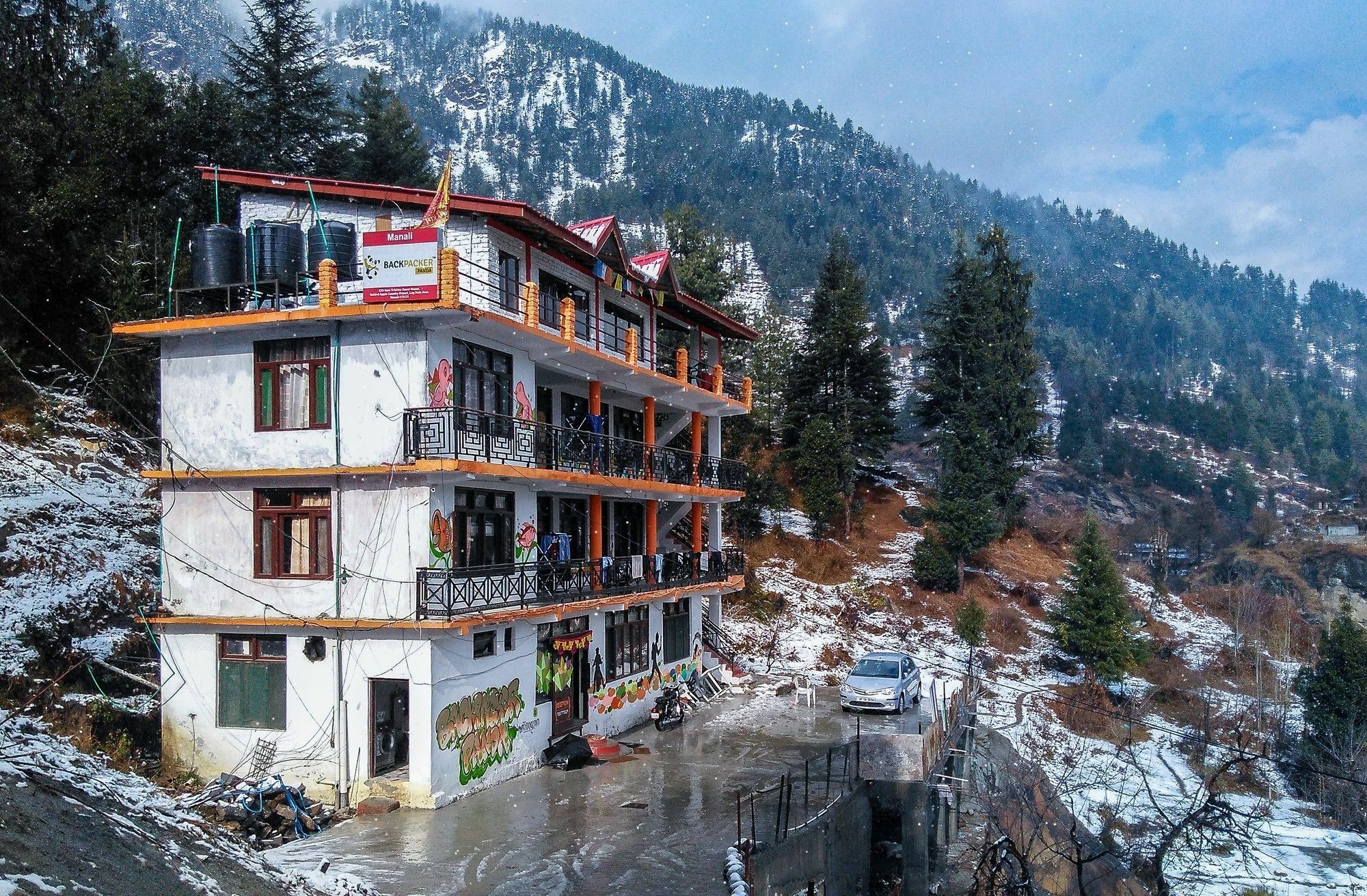 Backpacker Panda Manali Hostel Εξωτερικό φωτογραφία